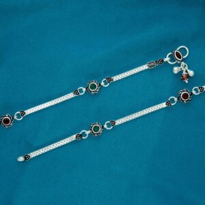 Gorgeous Silver Payal