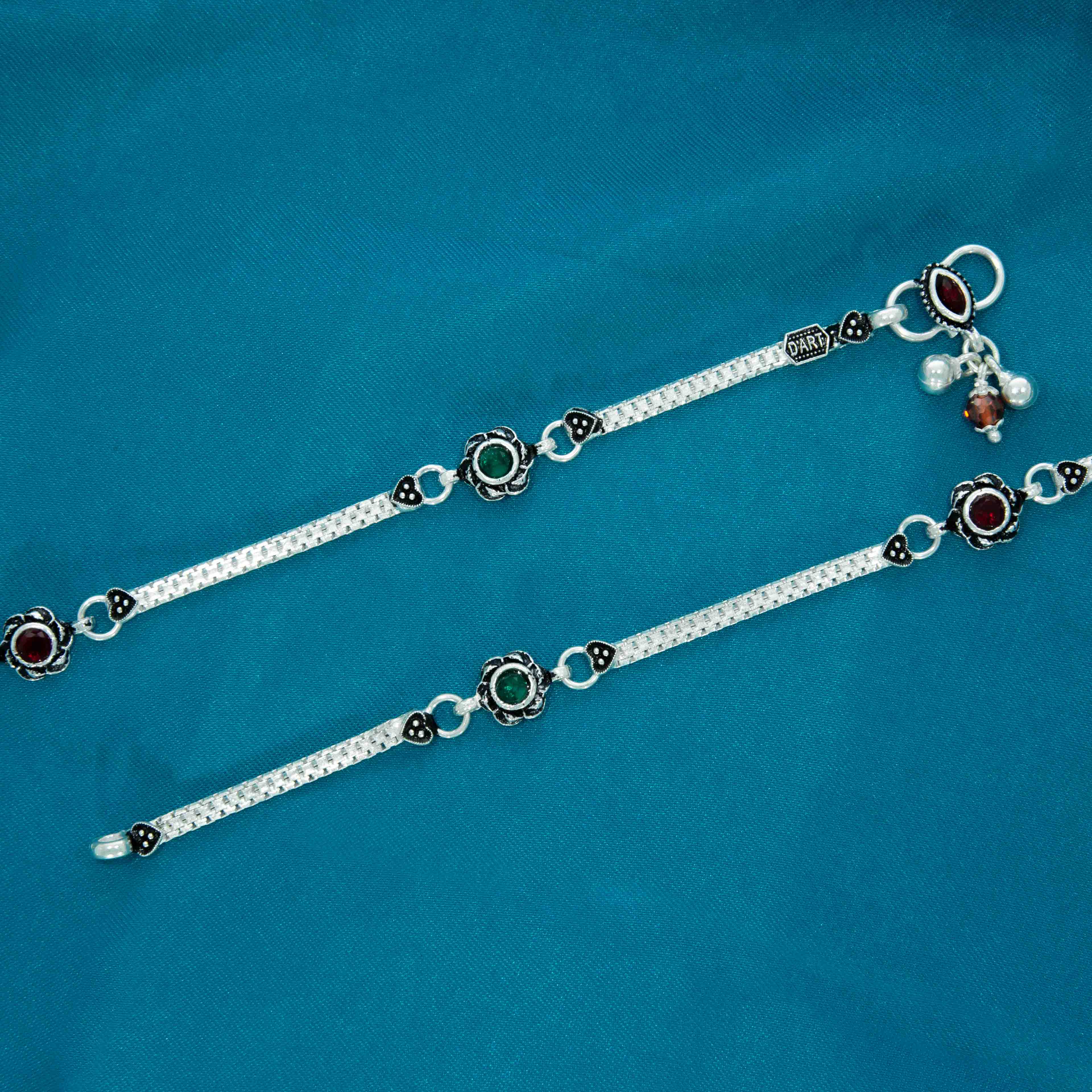 Gorgeous Silver Payal
