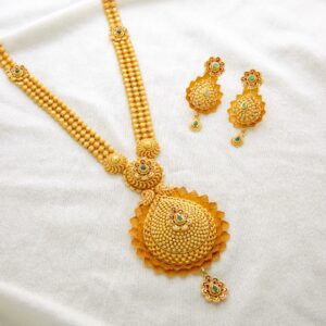 Elegant 22kt Bridal Necklace Set