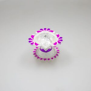 Silver Deepam Design