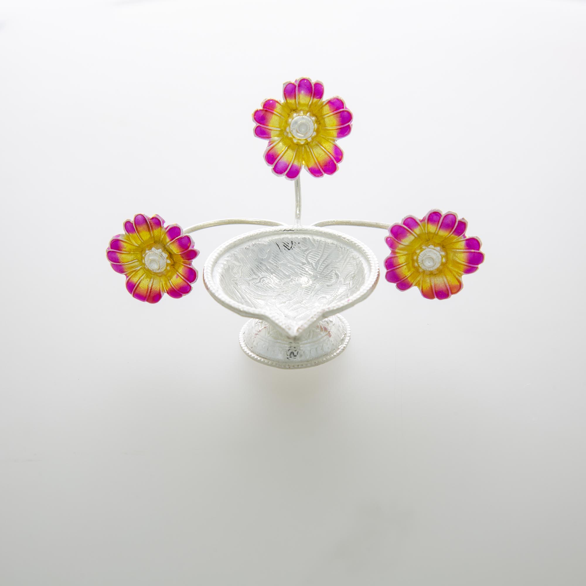 Brightful Floret Silver 800 Lamp