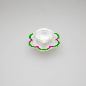 Designer Flower Base Silver Deepak