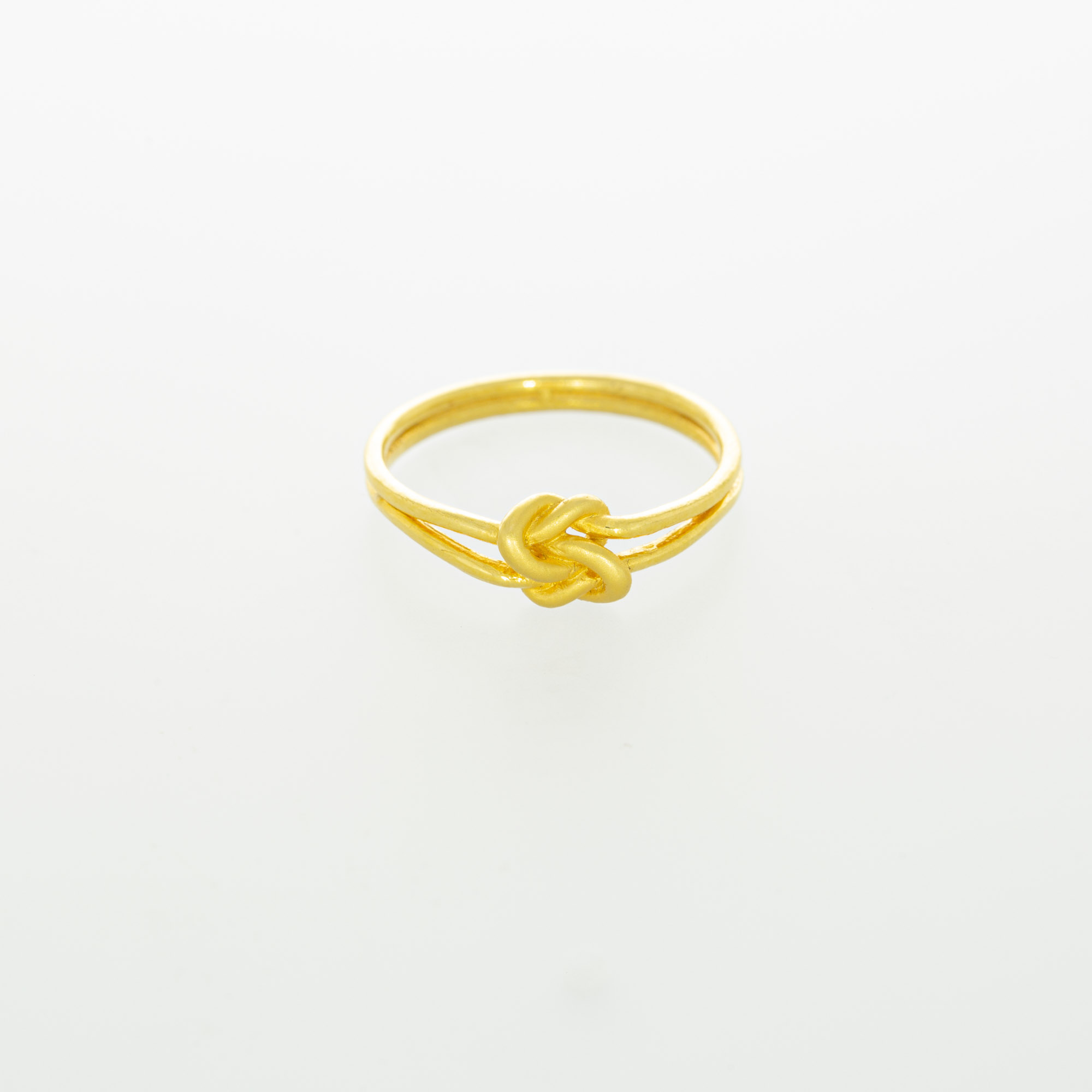 Fancy Inter-folding 22kt Ring For Women