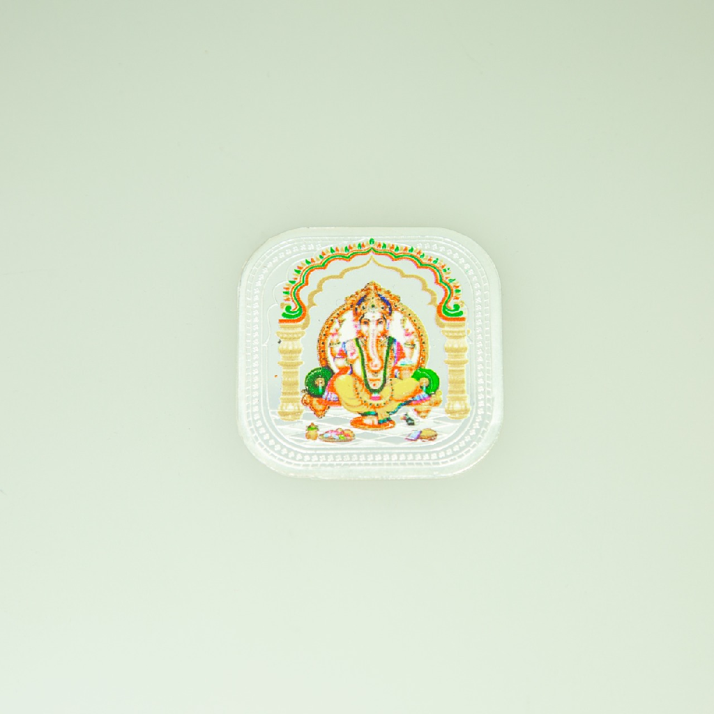 Silver 999 Ganeshji Coin