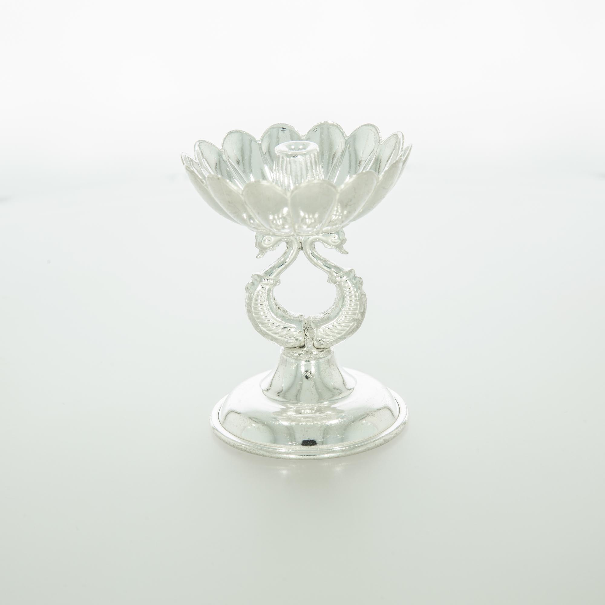 Silver Devdas Diya