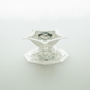 Silver Small Deepak Design