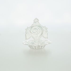 Silver Shell Shape Agarbatti Stand