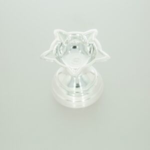 Plain Silver Diya