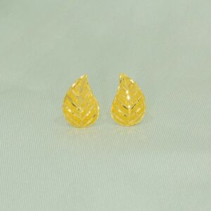 Leafy 22kt Gold Earrings