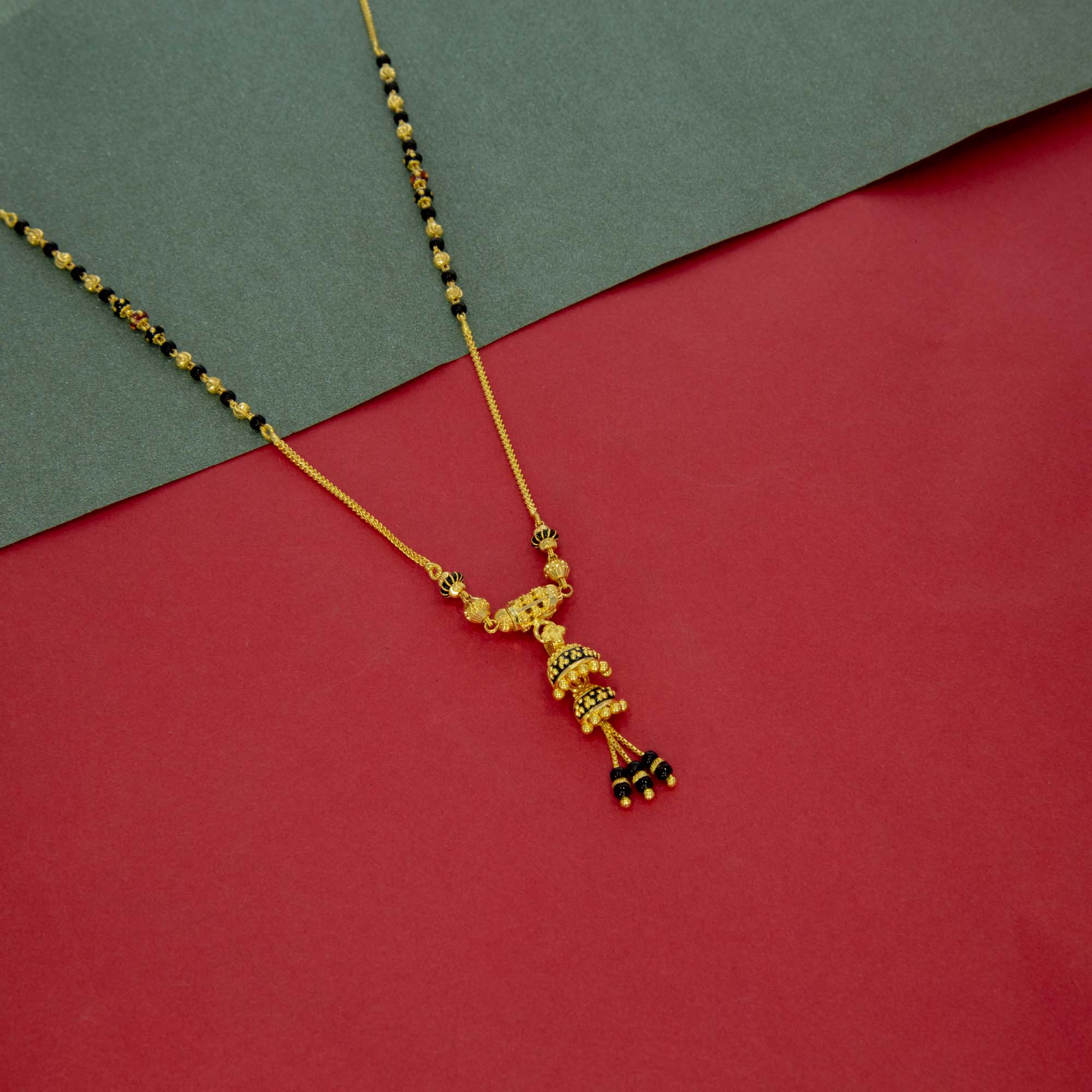 Enamel Design Traditional Mangalsutra