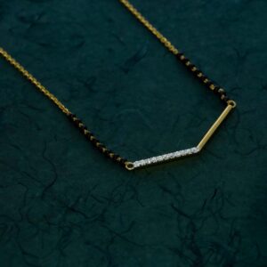 Enchanting Designer Gold Mangalsutra Design