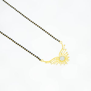 Stunning 22Carat Short Mangalsutra Design