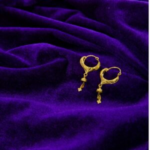 Splendid gold earrings design