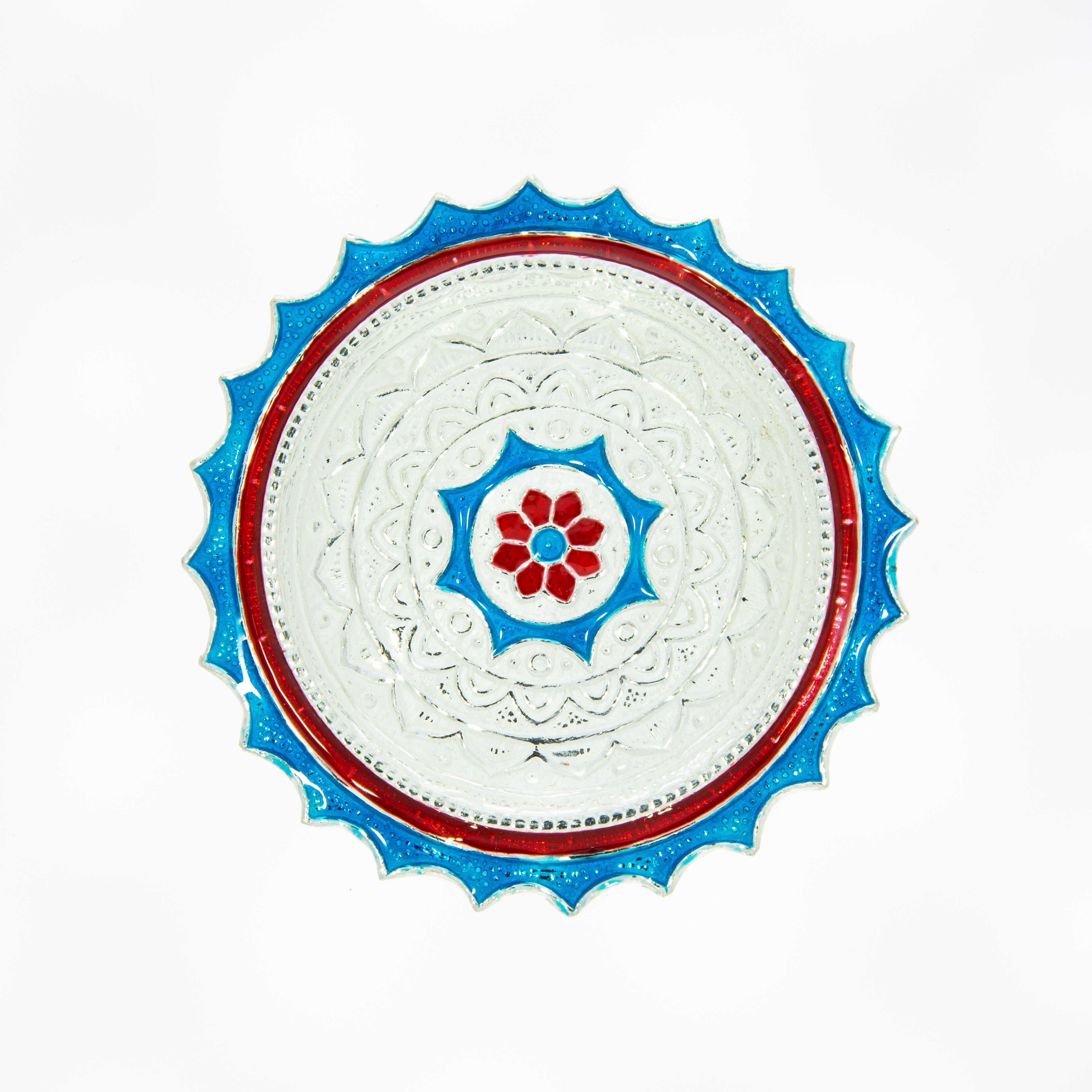 Silver Puja Thali