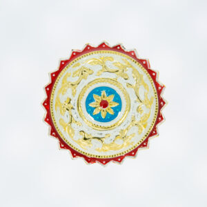 Silver Designer Plate