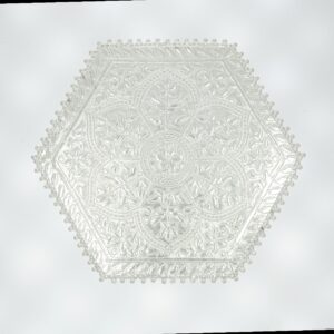 Silver Chaurang For Pooja