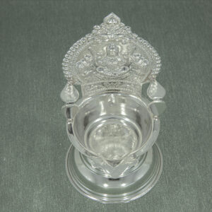 Silver Kamakshi Deepam
