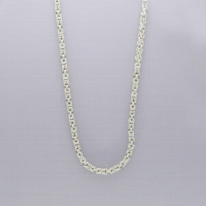 Vintage silver chain for men