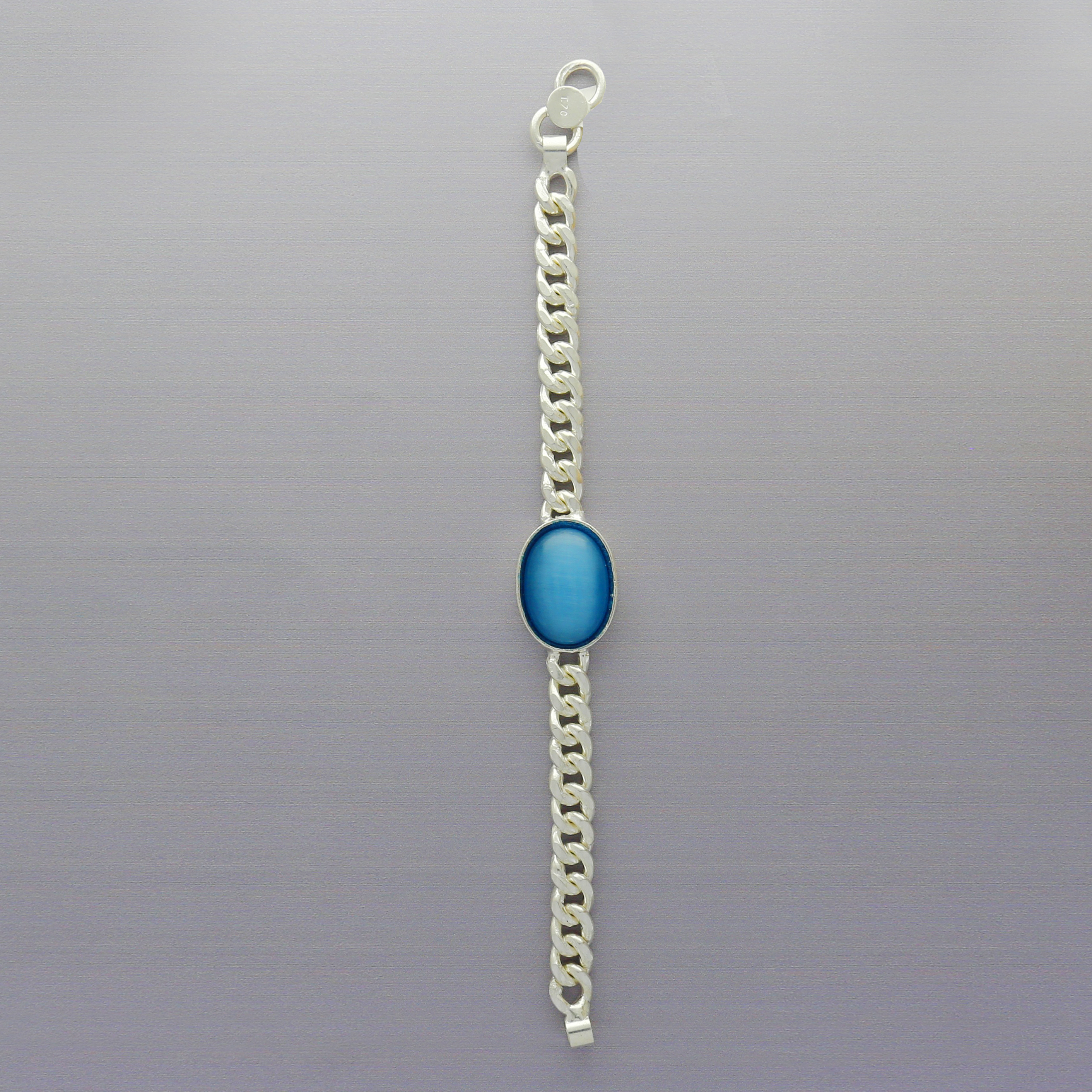 Silver Salman Khan Bracelet For Boys