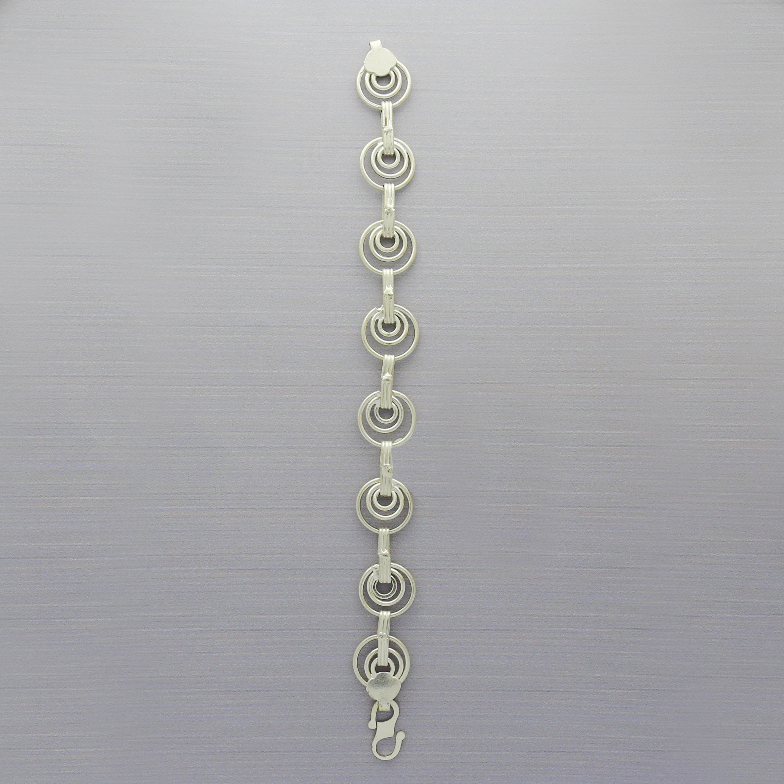 Unique silver bracelet for men