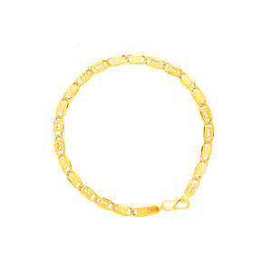 Exquisite yellow gold 22karat gold bracelet for men