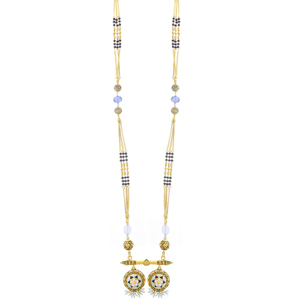 Unique 22k gold mangalsutra design for women