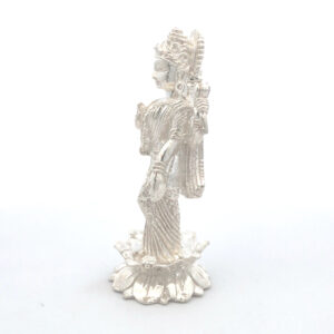 Special Standing Silver Laxmi Devi Idol