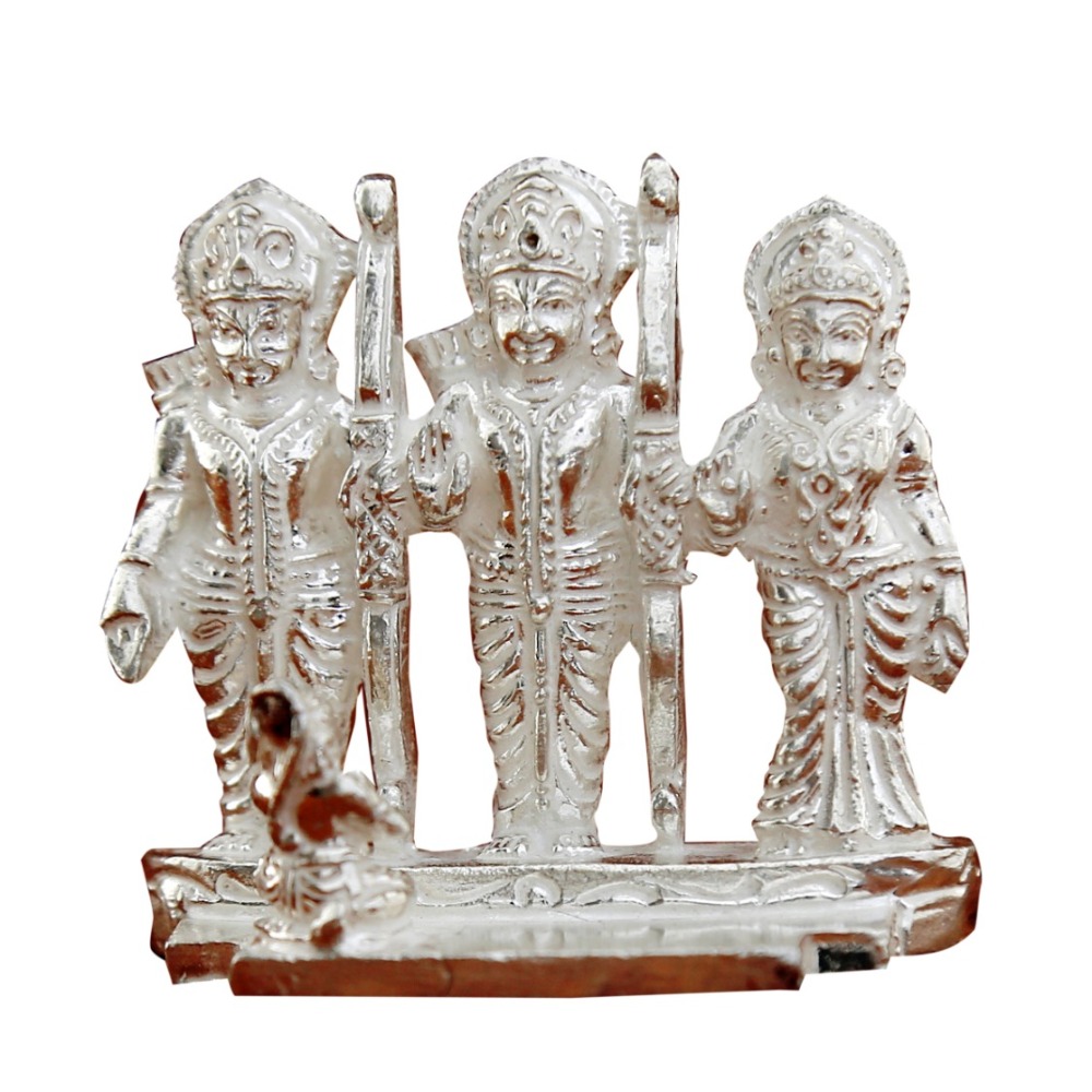 Silver Lord Sita Lakshman Idol