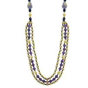 Bewitching gold mala 22carat for women