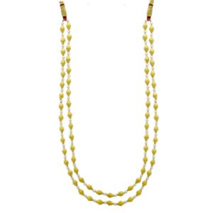 22k gold designer fancy mala for women