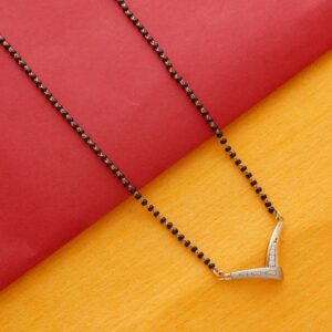 Beautiful 18karat Minimal Mangalsutra Design For Women