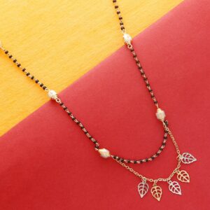 Lovely Designer 18carat Short Gold Mangalsutra