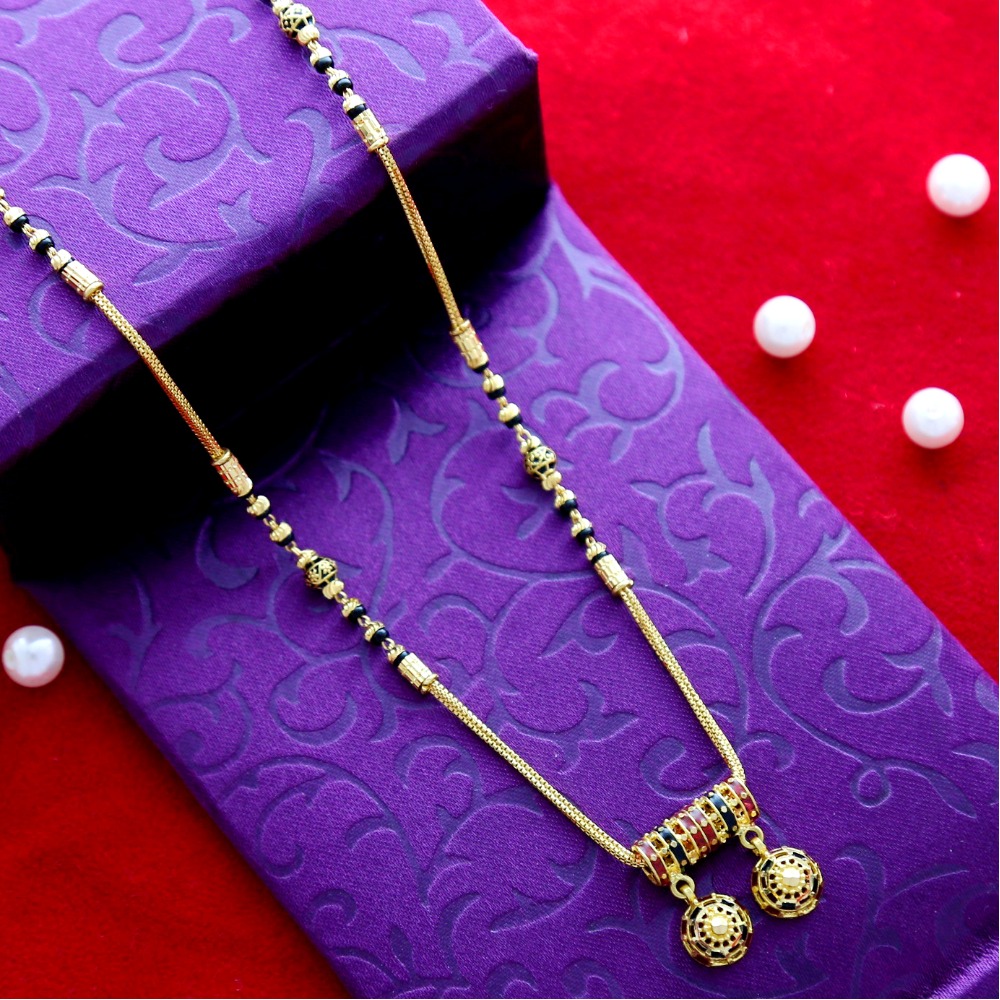 Traditional Maharashtrian 22Carat Vati Mangalsutra