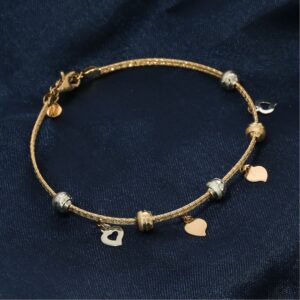 Glamorous bracelet design in rose gold 18kt