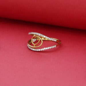 18kt Rose Gold Stunning Designer Diamond Rings