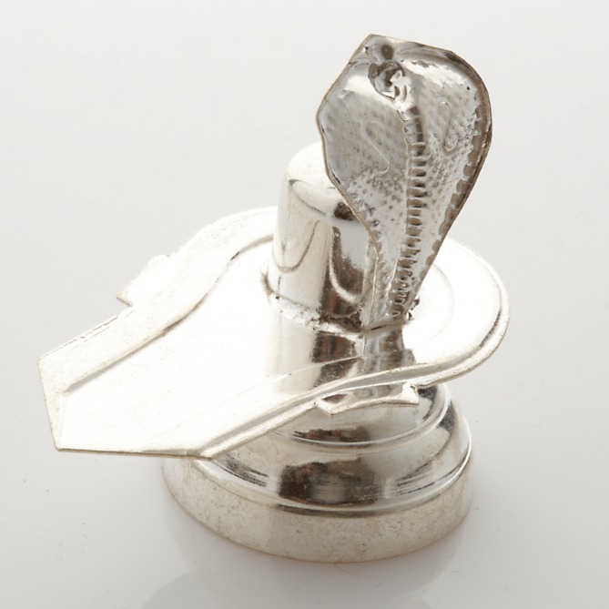 Silver Shiva Lingam Idol - Image 2