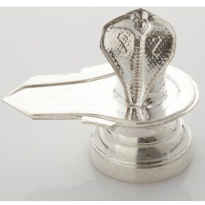 Silver Shiva Lingam Idol