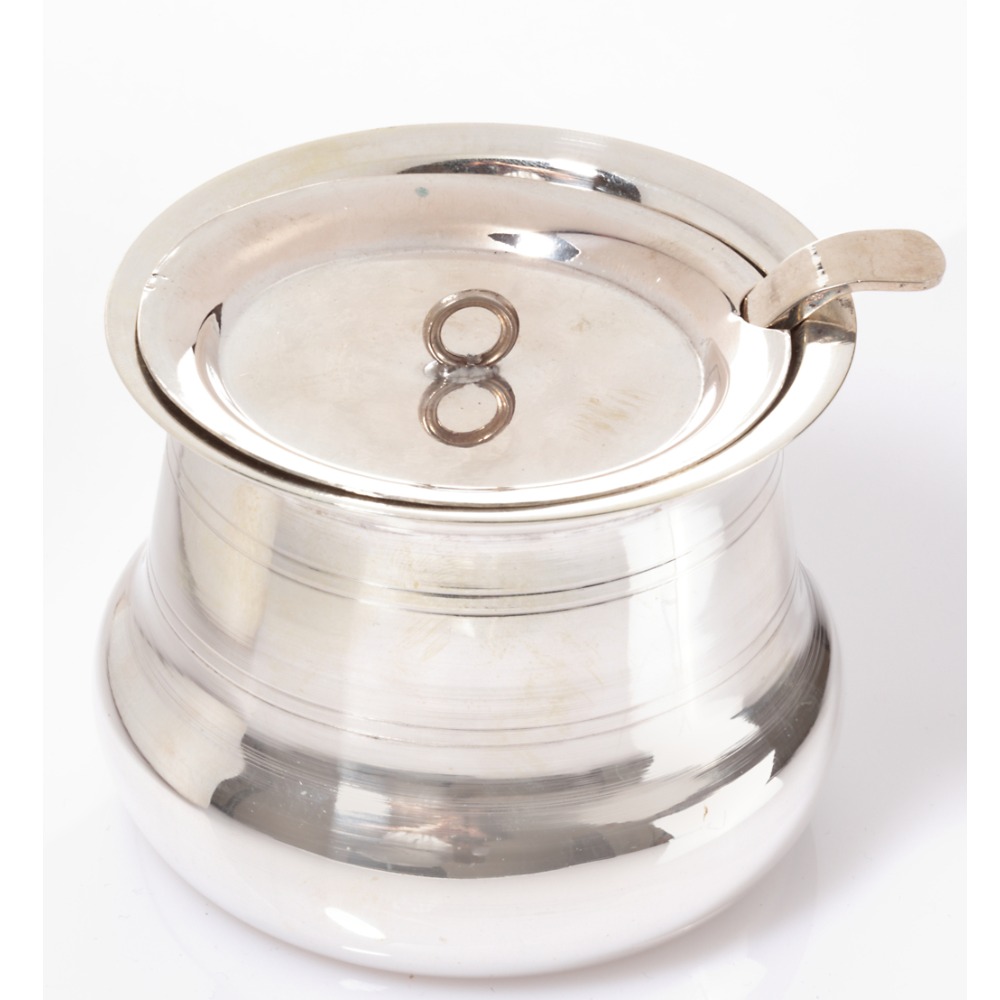 Silver Ghee Pot