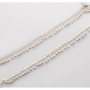 Splendid Silver Payal