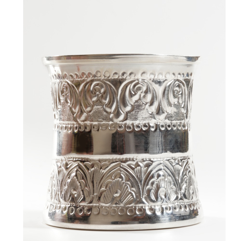 Silver Panchamrit Pot