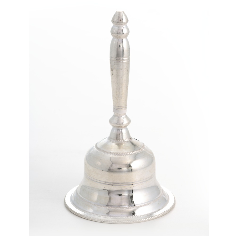 Pure Silver Pooja Bell