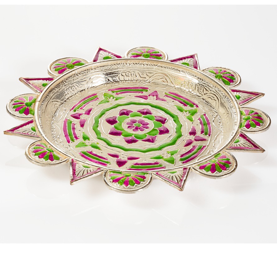 Fancy Silver Plate Design