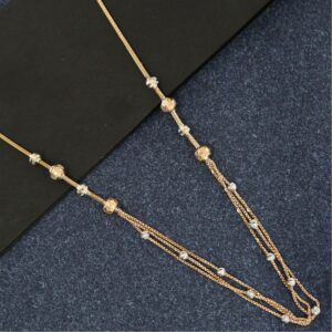Fascinating rose gold chain in 18kt for women
