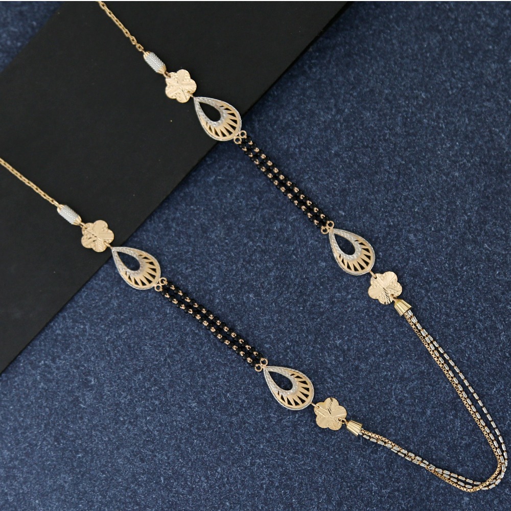 Embellishing Rose Gold Mangalsutra