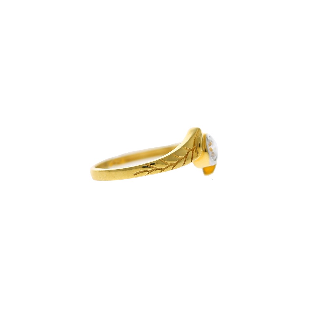 Breathtaking 22karat gold ring design