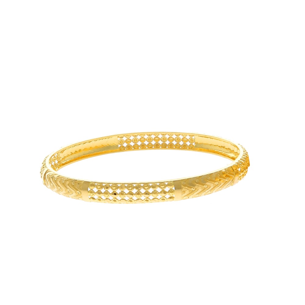 Opulent Gold Bangles For Daily Wear