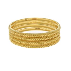 Daily wear modern gold bangle design