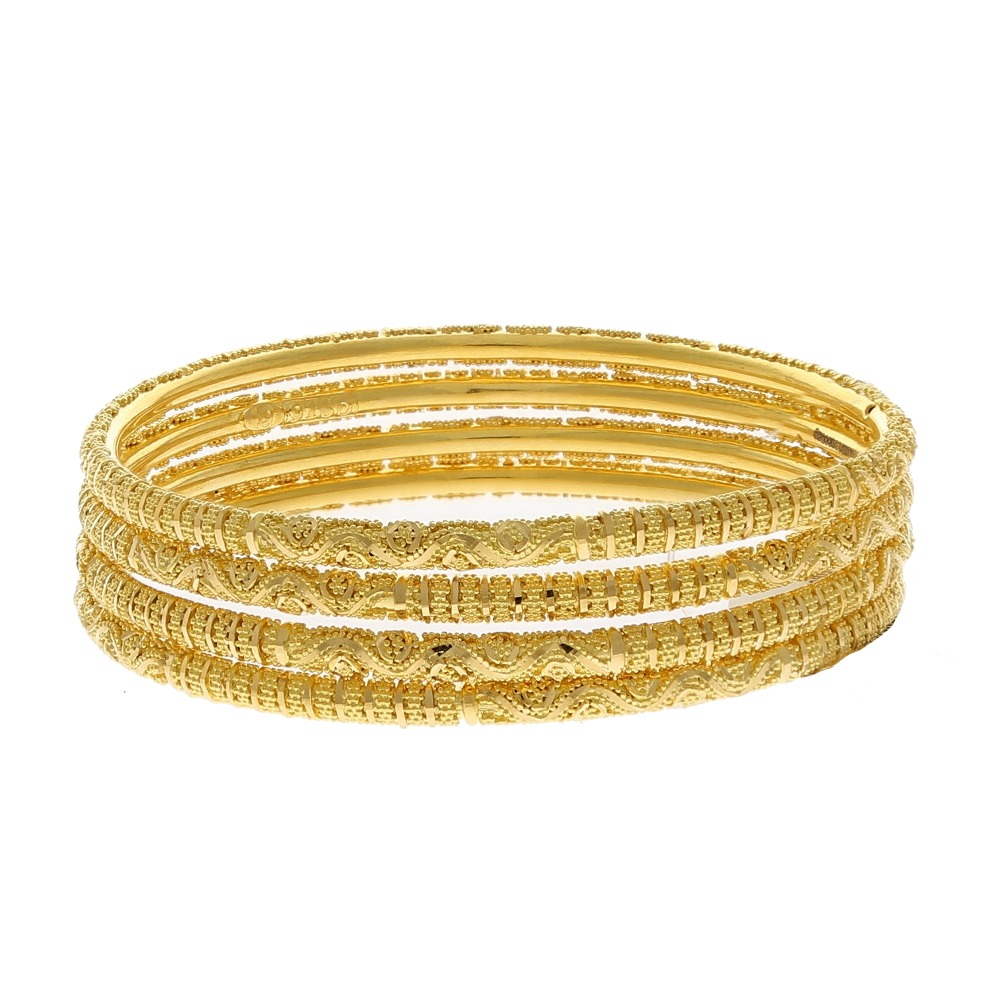 Gold banglee for women in 22k