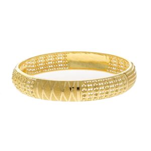 Filigree pattern bangles