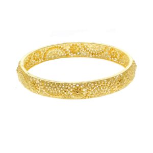 22kt filigree gold bangles